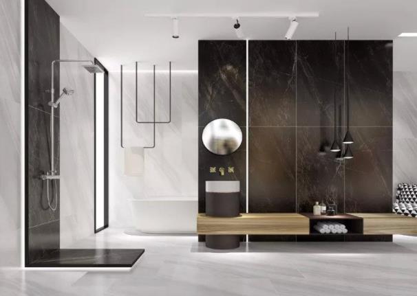 hoaa余工藝術(shù)瓷磚在衛(wèi)浴空間中的色彩搭配！