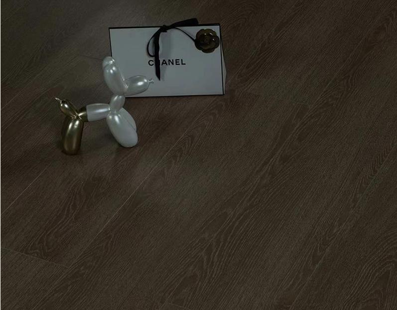 HOAA胡桃色新三層金剛面實木地板GA518